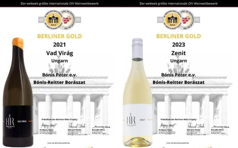 ARANYÉRMEK – BERLINER WEIN THROPHY